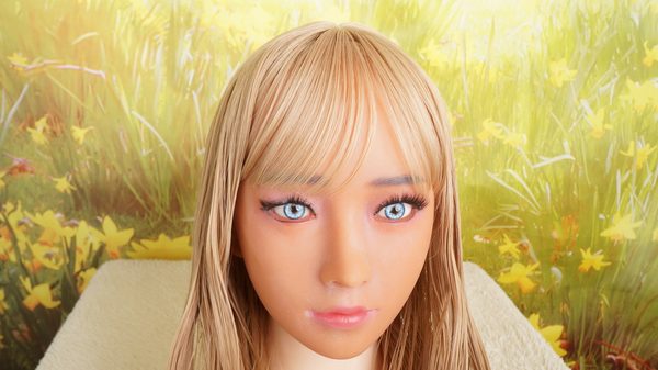 【ヘッド単品】Cosdoll 軟性シリコンヘッド #12 付け睫毛仕様 5